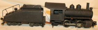 1930s Vtg Walthers United Brass 0 - 4 - 0 Steam Switcher Locomotive & Tender O Scale