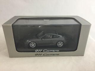 1/43 Minichamps Porsche 911 Carrera,  Gray Metallic,  Wap 020 010 0c