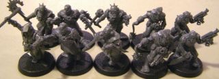 Warhammer 40k Army Chaos Space Marine Cultists Unpainted 2