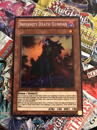Orica Cosplay Card Infernity Death Gunman Custom Card Common
