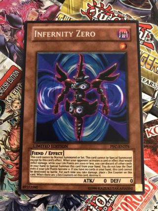 Orica Cosplay Card Infernity Zero Custom Card Common