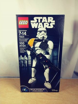 Lego Star Wars Stormtrooper Storm Trooper Commander 75531 Buildable Figures Nib