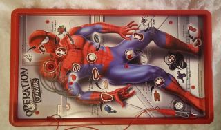 Spider Man Origins Edition Operation Skill Game Marvel Milton Bradley 2006