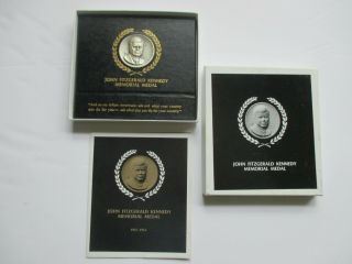 Medallic Arts Co.  John F.  Kennedy.  999 Fine Silver Medal