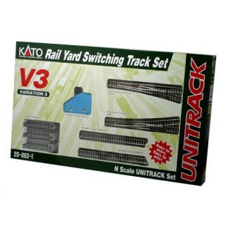Kato 20 - 8621 V3 Rail Yard Swtch Trackset Ex/box