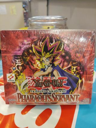 Yugioh Pharaoh’s Servant Unlimited Booster Box - Factory