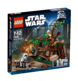 Lego Star Wars Ewok Attack Set 7956