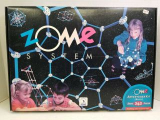 1999 Zome System Adventurer Kit Basic 242 Piece