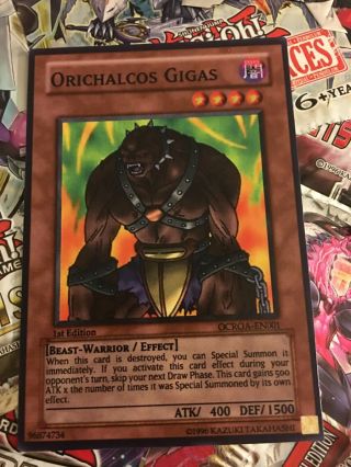 Orica Cosplay Card Orichalcos Gigas Custom Card Common