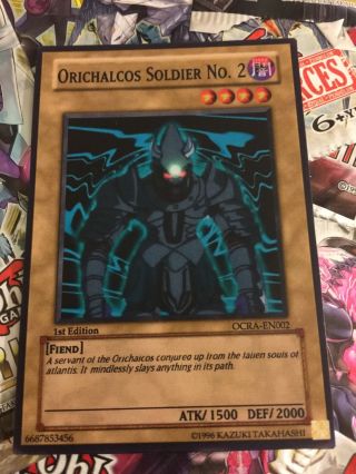 Orica Cosplay Card Orichalcos Soldier No.  2 Custom Card