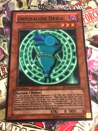 Orica Cosplay Card Orichalcos Dexia Custom Card