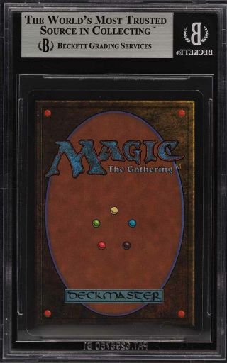 1993 Magic The Gathering MTG Beta Manabarbs R R BGS 9 (PWCC) 2