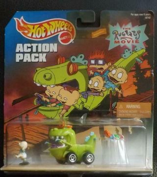 Mattel Hot Wheels Rugrats Movie Reptar Wagon 18742 Dill Tommy Chuckie 1998 Iop