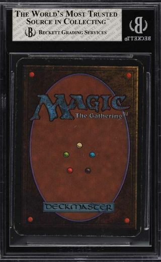 1993 Magic The Gathering MTG Alpha Lightning Bolt C R BGS 6.  5 EXMT,  (PWCC) 2