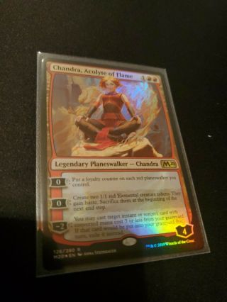 Chandra Acolyte Of Flame X1 Foil Mtg M20