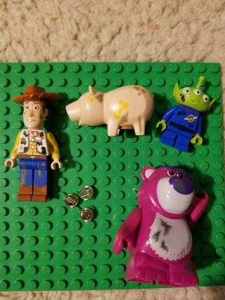 Lego Toy Story: Minifigs Only From Trash Compactor Escape 7596.  Woody Lotso Hamm