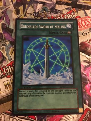 Orica Cosplay Card Orichalcos Sword Of Sealing Custom Card