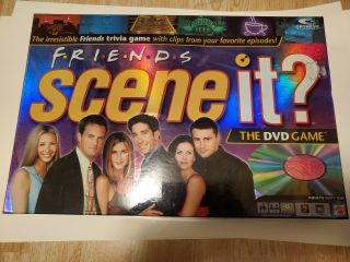 Friends Scene It? Dvd Board Game 2005 Party Tv Trivia