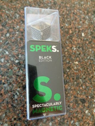 Speks Buildable Magnets Black Edition 512 Rare Earth Magnets Mashable Smashable