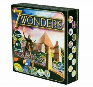 7 Wonders Board Game Asmodee Edition (box Has Shelf Wear)