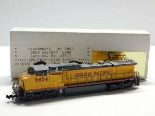 N Scale - Bachmann Spectrum - Union Pacific Dash - 8 Diesel Locomotive Train