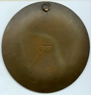 SWITZERLAND 1936 BRONZE MEDAL BY HUGUENIN SHOOTING INTER - UNIT COMPETITION 79MM 2