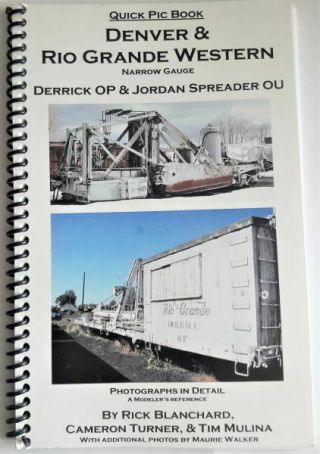 Ho Hon3 Quick Pick Book D&rgw Derrick Op & Jordan Spreader Ou 164 Detail Photos