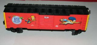 Lionel 2004 The Simpsons Boxcar O Scale
