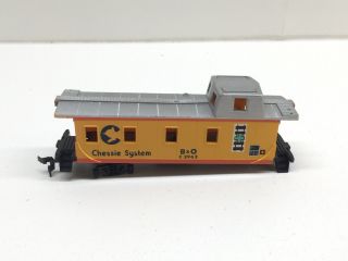 Model Power 3294 Chessie System Caboose C&o 3358 Ho Scale