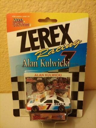 1992 7 Alan Kulwicki Zerex 1/64 Nascar Diecast Promo Mip