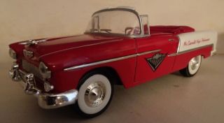 Diecast Model Car Bank Liberty Classics Limited Edition 1955 Chevy Convertible