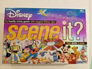 Disney Scene It 2004 1st Edition Disney Pixar Family Dvd Game