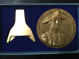 1981 John Paul Jones (1779) - 7 Ounces Commemorative Bronze Medal
