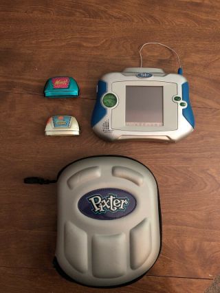 Pixter Fisher Price Multi Media Color Gaming System Includes 2 Games,