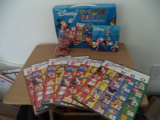 Disney DVD BINGO FOR AGES 4,  2 - 6 PLAYERS FAMILY FUN carrying case. 3