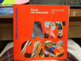 BMW ART CAR DAVID HOCKNEY 850CSI 1:18th.  REVELL IN RED BOX WITH BOOK 3