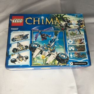 LEGO CHIMA EGLOR ' S TWIN BIKE (70007) - RETIRED - IN THE FACTORY BOX 2