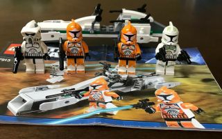 Lego Set 7913 Star Wars Clone Trooper Battle Pack 2011 Star Wars Clone Wars Bomb