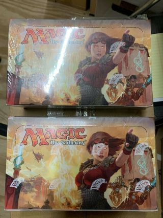 Magic The Gathering Mtg Aether Revolt Booster Box X2 Eng.  Masterpiece