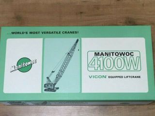 TWH Collectable,  Manitowoc 4100W,  Vicon Equipped Liftcrane,  Red 1:50 Scale 3