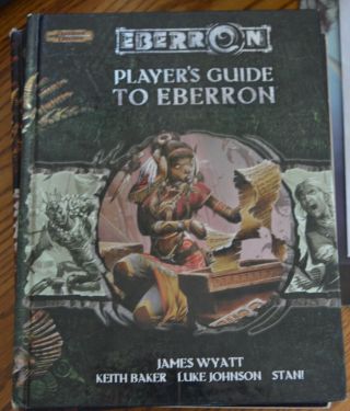 D&d Players Guide To Eberron With Map,  Music Cd,  & Dungeon Master 