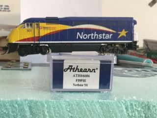 Northstar F59phi Locomotive 501 Standard Dc N - Athearn Ath06686