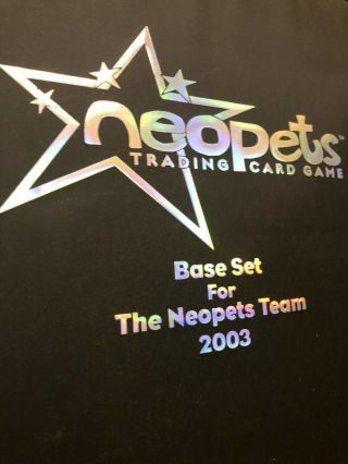 Neopets TCG - Rare - FULL Base Set,  Promos - Gift for The Neopets Team 2