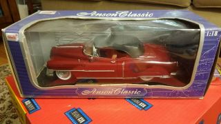 Anson Classic 1:18 Scale Die Cast 1953 Cadillac Eldorado 30372