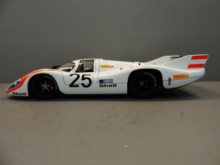 1:18 Autoart Porsche 917l - 25 - V.  Elford & K.  Ahrens Jr - 1971 Lemans