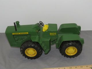 Vintage John Deere 8020 4wd Toy Tractor Eldon Trumm 1/16 W/hubs