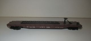 Ho Scale Florida East Coast 1305 Flat Car With Trailer Hitch For Containers