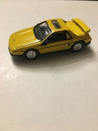 1984 84 Pontiac Fiero Collectible 1/64 Scale Diecast Diorama Model