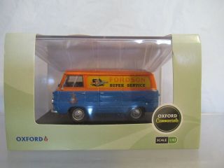 Oxford Commercials Ford 400e Van - Fordson Tractors Scale 1:43 Fde011