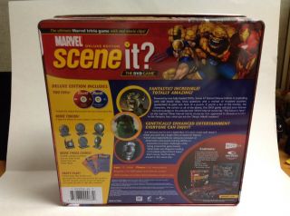 SCENE IT? Marvel Deluxe Edition DVD Game,  Collectors Tin 2
